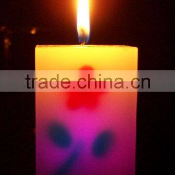 led color changing candle