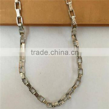 new fashion brass box chains in jewelry of necklace