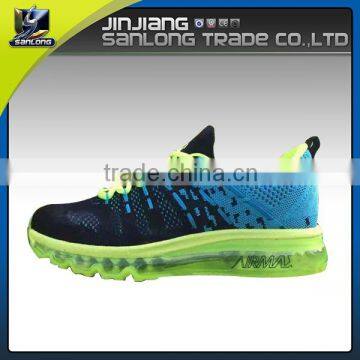2016 Latest Customize Design Flyknit Upper Men Running Shoes photo-2