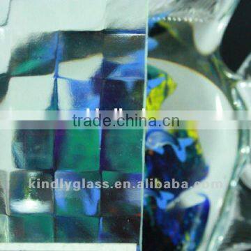 6mm Hishicross rolled glass