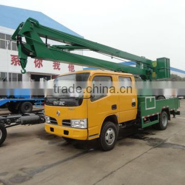 dongfeng 4x2 18m aerial bucket truck with basket