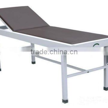 Simple adjustable manual examination medical bed operating table recliner chair bed