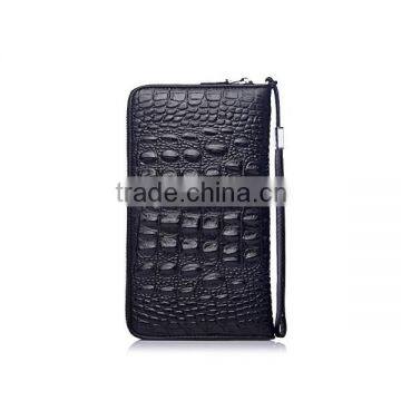 Real cow leather fashion wallets for men