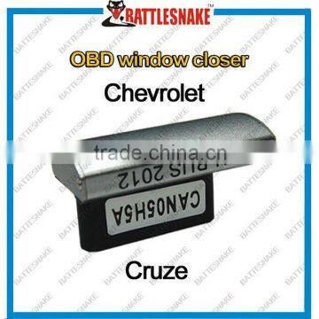 Silver color and easy installation Car auto OBD window closer for chevrolet cruze