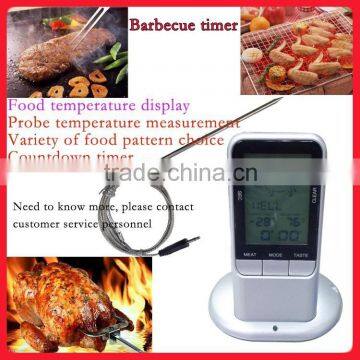 Temperature Alarm Function Barbecue Meat Thermometer photo-6