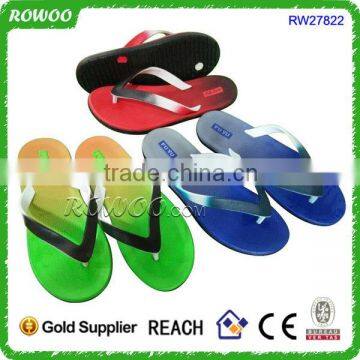 Shiny Neon Summer men comfort pcu flip flops 2016