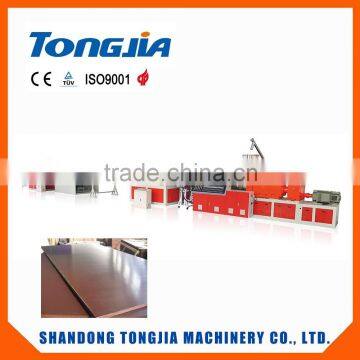 wood plastic construction panel machinery