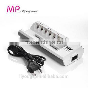 2016 Support AA AAA Smart Rechargeable Battery Charger Class 8 Battery Charger