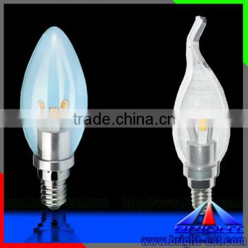 E14 flame tip led candle light,LED Candle Light LED E14