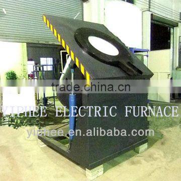 4Ton hydraulic Industrial Electric Scrap Metal Melting Furnace