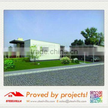 Modern design modular home for backyard house