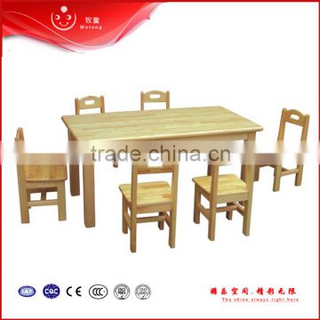 wood children table and chair furniture