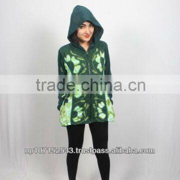 cotton jersey embroidery and tiedye cut patch hoodie price 750rs $7.89