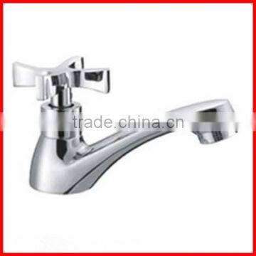 Bathroom basin wash hand cold water tap single handle mixer polished modern cheap sink faucet T8329