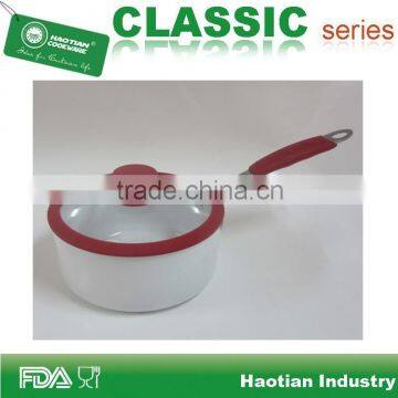 Newly sauce pot with silicone lid and S/S handle