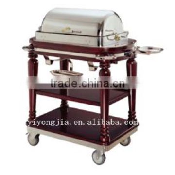 deluxe buffet trolley carving trolley buffet dining cart