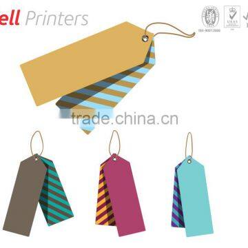 Textile tag clothing tag from Indian supplier with Customised finishing