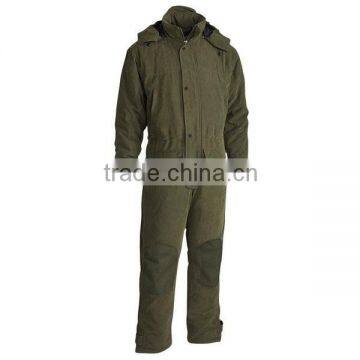 Country green hunting coverall for men