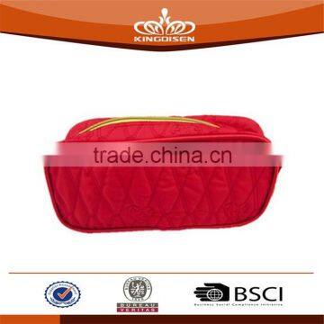 2015 Hot New Red Fabric Pencil Case With Embroidered photo-2