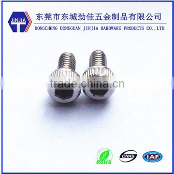 stainless steel DIN 912 m3*6 hex socket precise cap screw