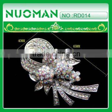 Alloy brooch,rhinestone brooch, pin brooch