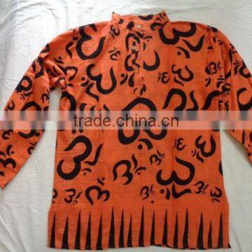 big om printed indian gents shirts