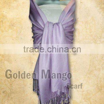 Plain color viscose pashmina stoles