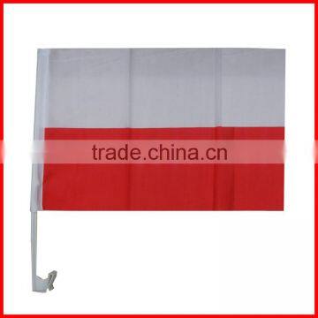 30*45cm hot cutting Poland car flag