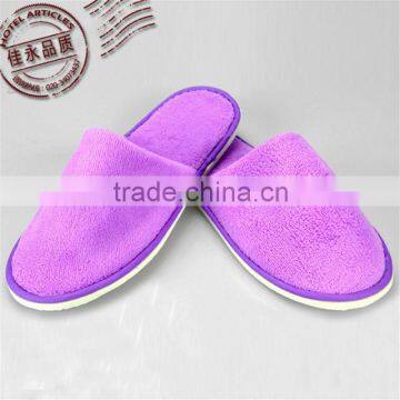 hotel velvet towel fabric slippers