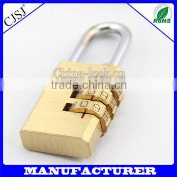 2015 New Design Hot Sale Security Combination Brass Padlock For Safe