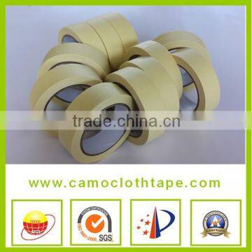 Nature Rubber Based No Residue 180 Degree Resistance Masking Tape