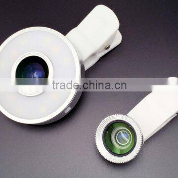 Muti-founction Beauty Selfie Flash Light Led With Phone Lens