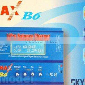 iMAX 1-6S 5A LiPo/NiMh/LiFe Balance Charger iMAX B6 W/Aluminum case