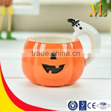 Creative ceramic mug Pumpkin style design mug Coffee Cup for All Saint's Day's gift