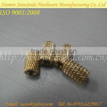 CNC lathe machining part/knurling insert/threaded insert