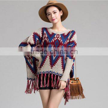 New Arrival 2016 Autumn Winter Women's Ponchos and Capes Cashmere Plaid Shawl Cashmere Wool Shawl Scarf