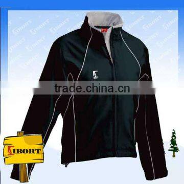 Xiamen custom made ladies varsity jacket