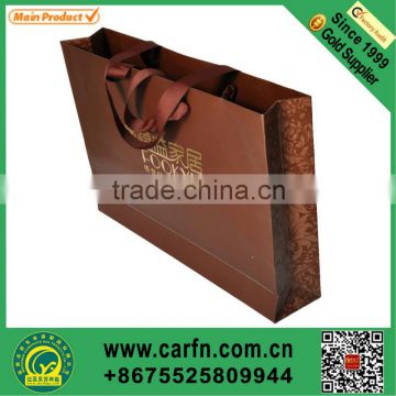 custom printed shopping kraft paper bags wholesale