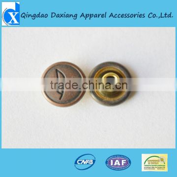 fashion magnetic zinc alloy rivets