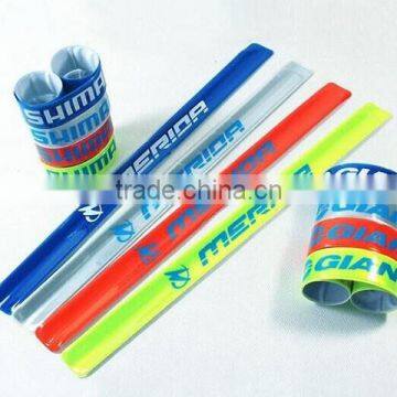 Custom cheap promotion gift pvc wrist slap band for kids