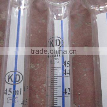 glass measuring cylinder 45ml,low price,in stock