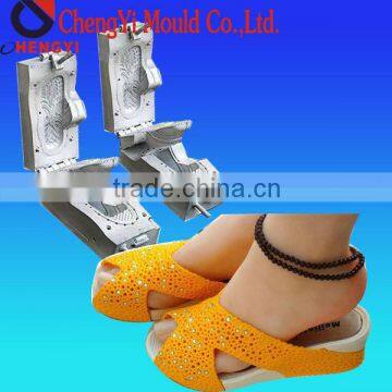 2014 High Quality PVC Airblowing Slipper Mould used on airblowing injection machine for making Fashion comfortable Slippers