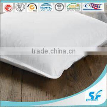 0.98D microfiber fill and cotton pattern pillow