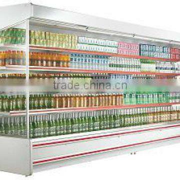 Multi-deck refrigerated display cabinet