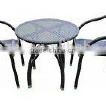 rattan chair and table in cheap price for hotel using