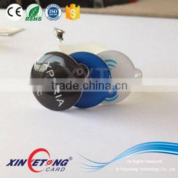 Hole punch HF rfid tag 13.56mhz chip epoxy passive tag