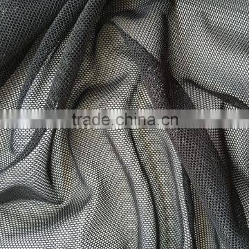 85g/sm nylon spandex mesh fabric, soft handfeeling net mesh fabric for garments and lady dress