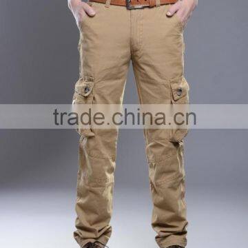 New Design Cotton Trousers With Side Pocket Chinos Jeans Pants photo-2