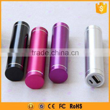 Metal Universal 2000mAh Power Bank with FC CE RoHS