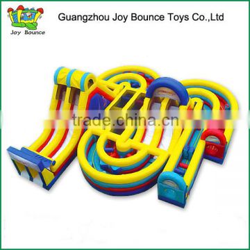 inflatable amusement obstacle inflatable tunnel obstacle for adults